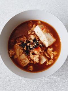 Foto resep MPASI : Tumis Ayam & Tahu Berkuah