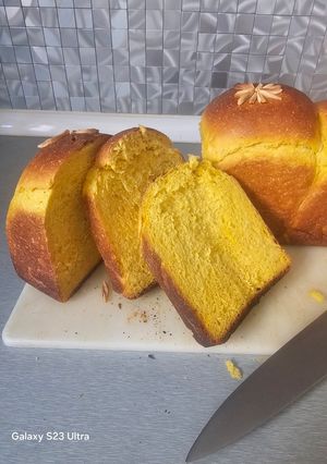 عکسی از دستور نان تست کدو حلوایی 🍞