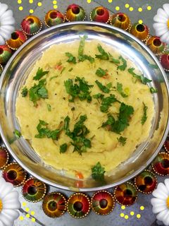 दही उपमा (dahi upma recipe in Hindi) रेसिपी मुख्य फोटो