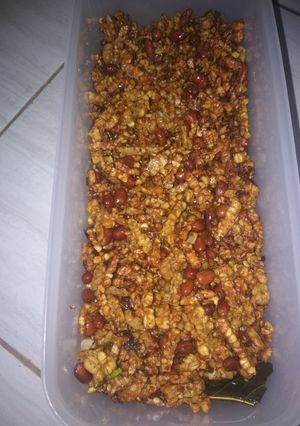Foto resep Oreg tempe & kacang tanah kering