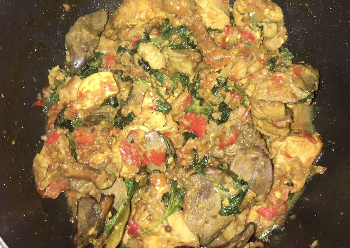 Rica-Rica Ayam+Ati Ampela