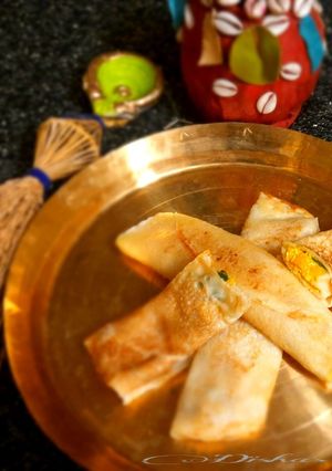 চিজি পনীর ভুর্জির পাটিসাপটা (cheesy paneer bhurji patisapta reci রেসিপির প্রধান ছবি