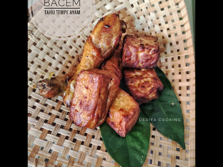 Resep 108. Bacem Tahu, Tempe &amp;amp; Ayam, Lezat