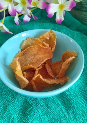 A picture of Aloo ki badi.