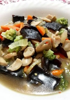 Foto resep Tumis Jamur Wortel Pedas