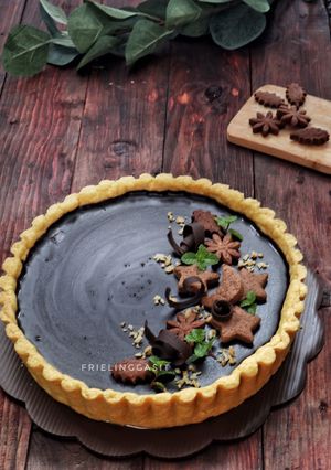 Foto resep Pie Coklat Truffle
