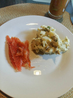 Una foto de Trucha gravlax