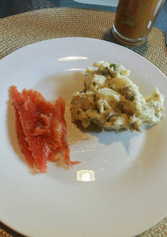 Una foto de Trucha gravlax