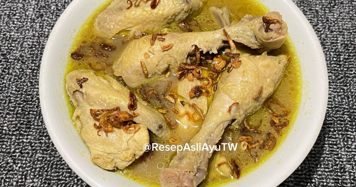 Opor Ayam Kuning Racik 🥘🍗