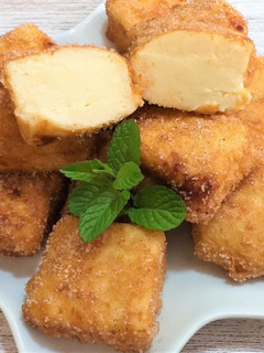 Una foto de Leche frita