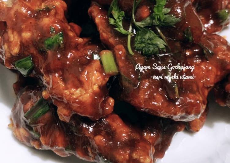 Resep Ayam Saus Gochujang yang Enak