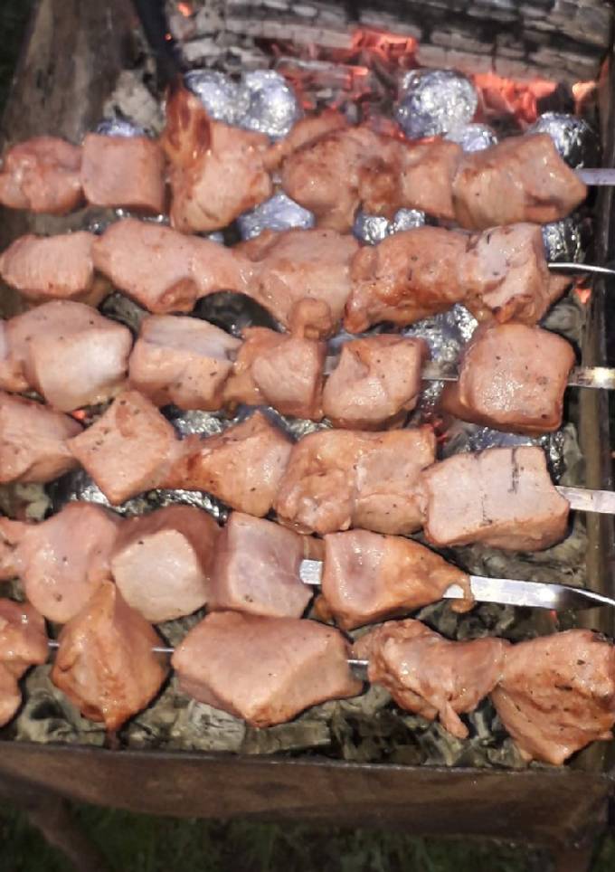 Шашлик у винному маринаді 😋