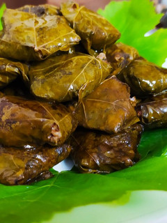 عکسی از دستور دلمه برگ مو
