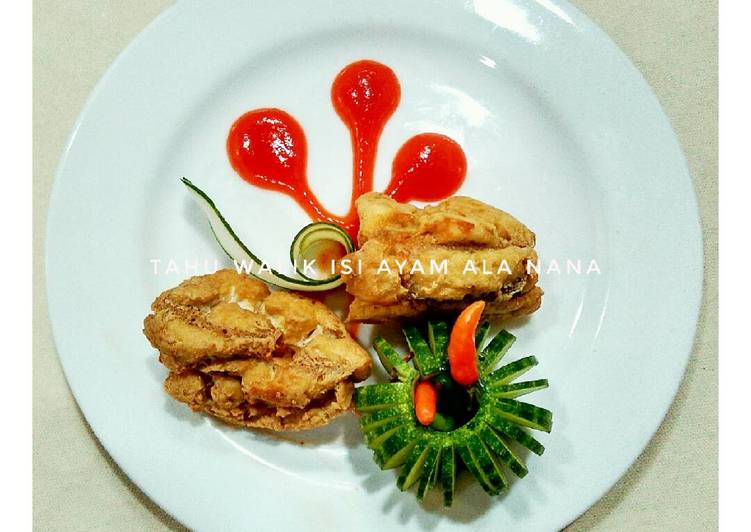 Tahu Walik Isi Ayam