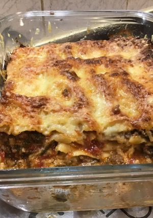 Une photo de Lasagnes revisitées bœuf à l'oseille, béchamel épeautre et emmental
