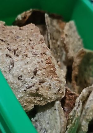 Una foto de Crackers de semillas