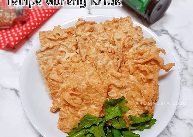 Langkah Mudah untuk  Tempe Goreng Kriuk yang pingin nambah