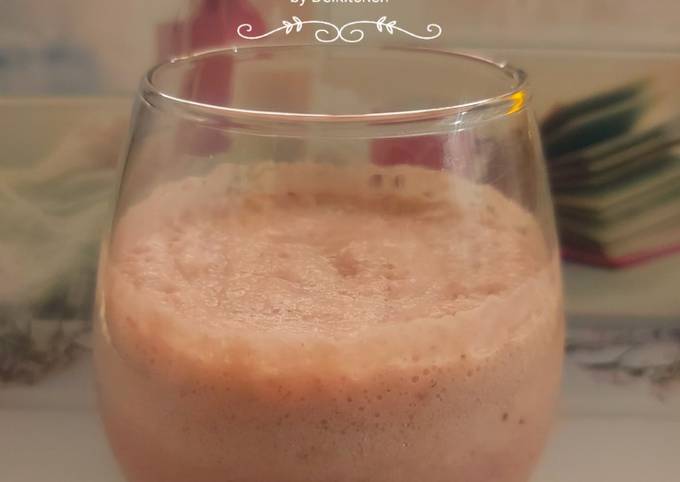 How to Make Yummy Juice Strawberry Pear Mix Ice Cream