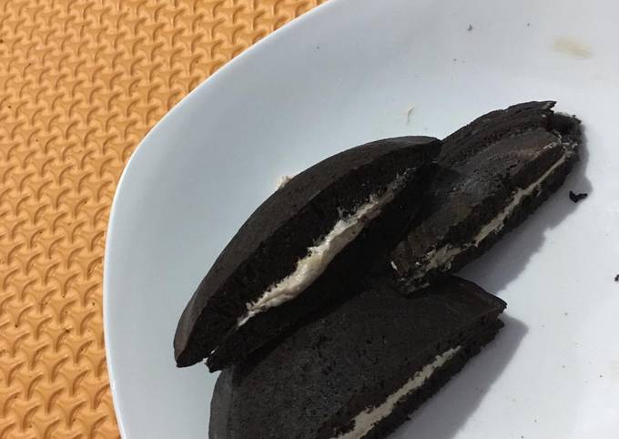 Resep Dorayaki Oreo Hanya 5 Bahan Oleh Kikitchen Cookpad
