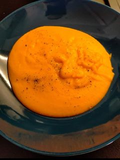 Una foto de Crema de zanahoria