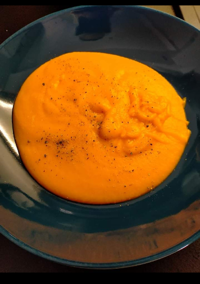 Una foto de Crema de zanahoria