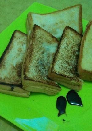 Foto resep Roti bakar teflon