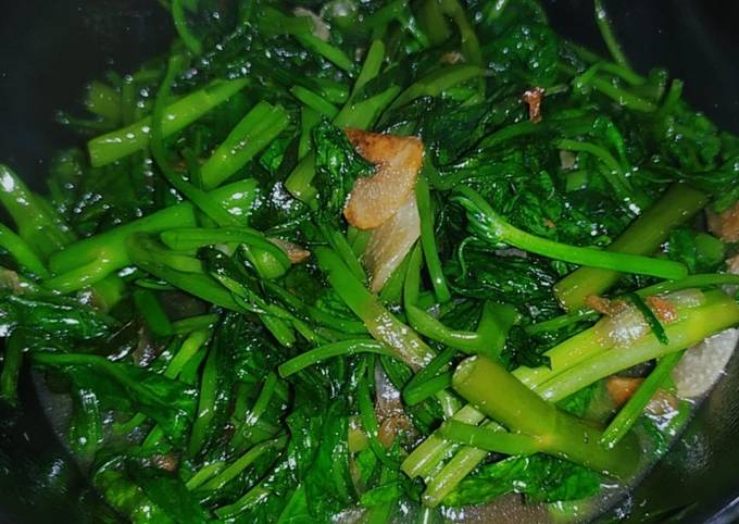 Tutorial Masakan Resep Kangkung saus tiram