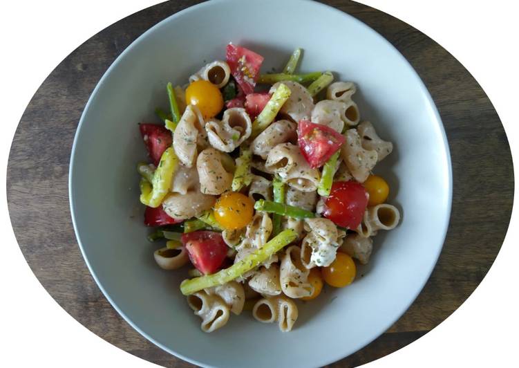 One pot pasta haricots verts, tomates fraîches &amp; feta - IG Bas