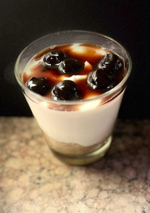 Φωτογραφία της συνταγής Cheesecake ♥️ βύσσινο