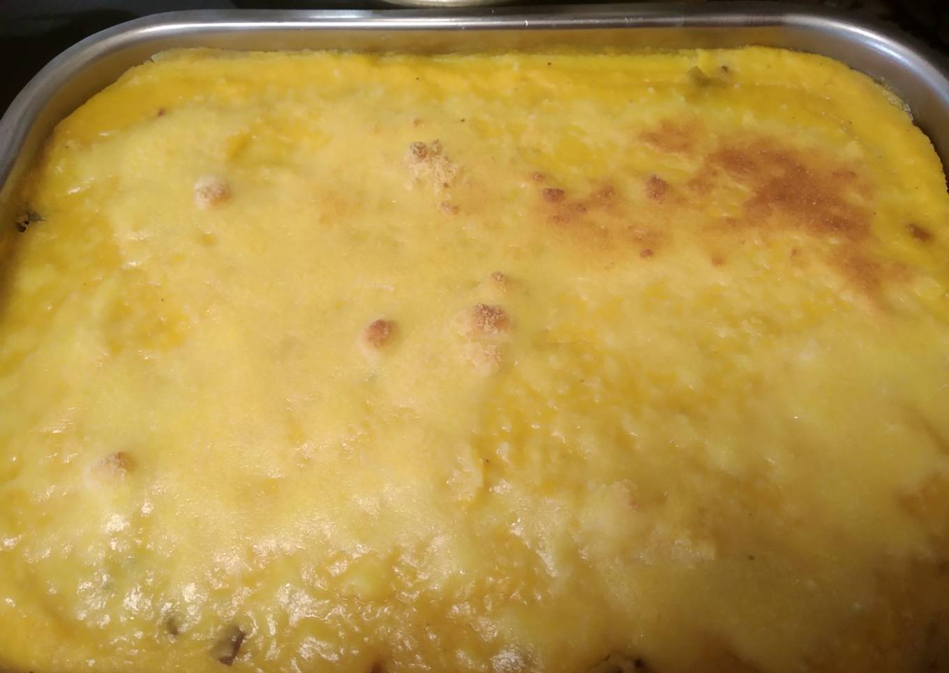 Pastel de chayotes con setas (camagrocs)