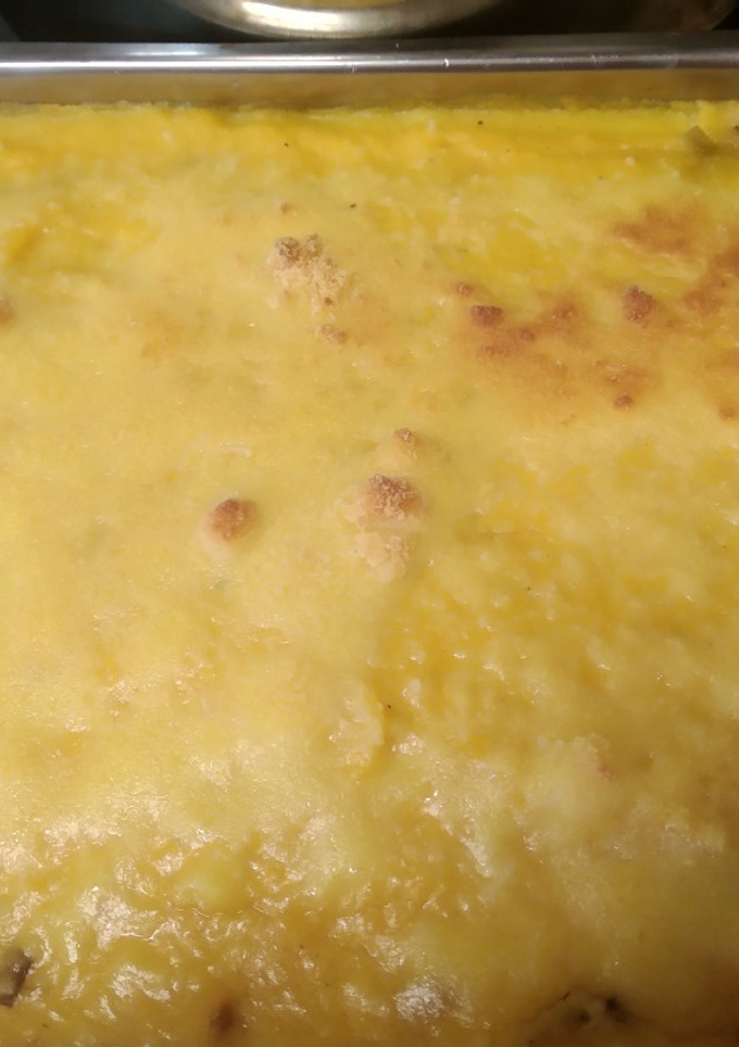 Una foto de Pastel de chayotes con setas (camagrocs)