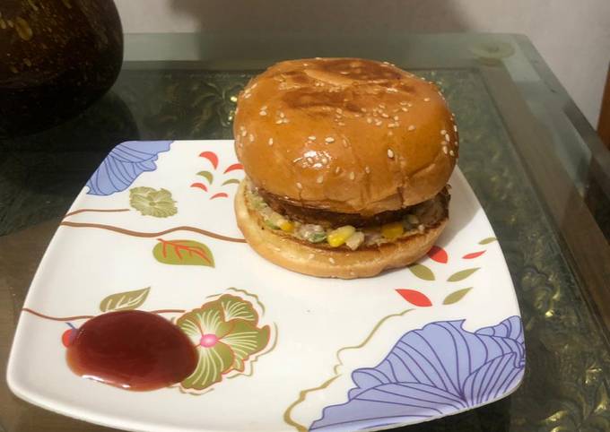 Aloo patty burger Recipe