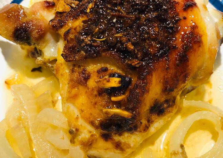 Beer �?� and Onion 🧅 Chicken �?� Thighs