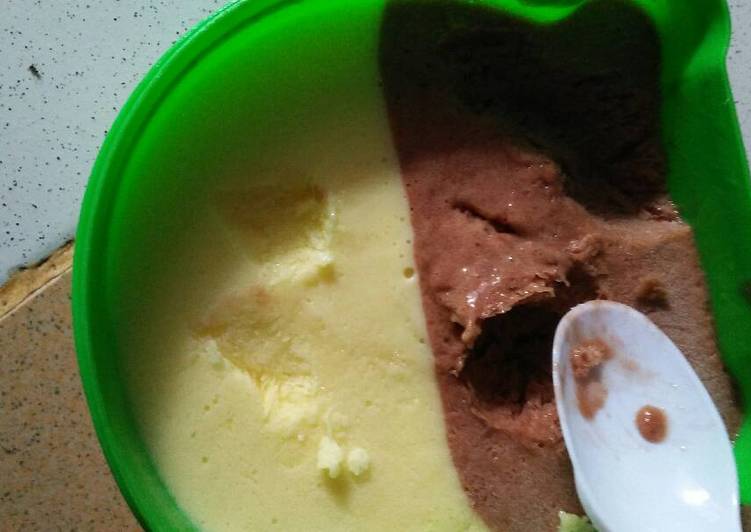 Es krim coklat durian,,simpel,,, lumer di mulut lembuttt 😋😋😋