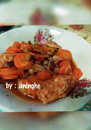Foto resep Tumis tempe & wortel