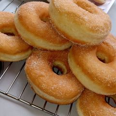 A picture of Fluffy doughnuts.