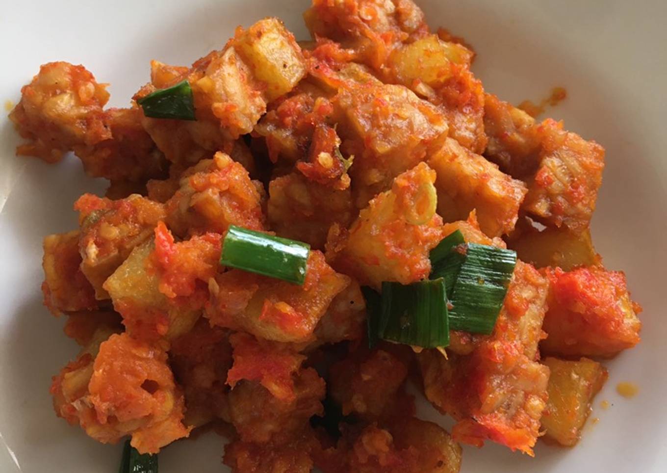 Sambal Goreng Kentang Tempe