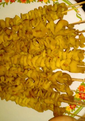 Foto resep Usus bakar bumbu kuning