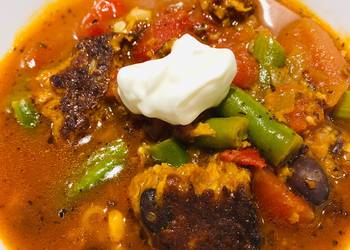 How to Cook Perfect Chipotle Black Bean Burger Soup 