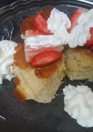 A picture of Egg less cake.