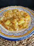 Repollo rehogado con patata