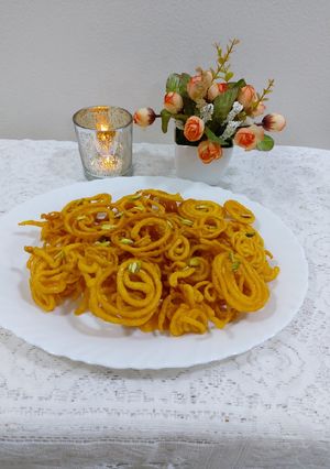 A picture of Instant Jalebi.