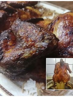 صورة لوصفة دجاجة مشوية بالفرن بدون شواية