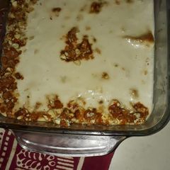 A picture of Butter scotch pudding.