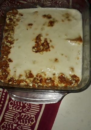 A picture of Butter scotch pudding.