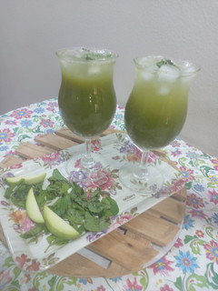 A picture of Raw mango drink.