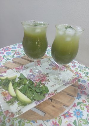 A picture of Raw mango drink.