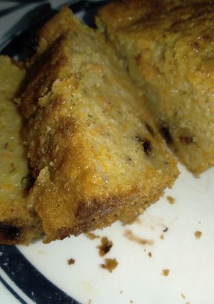 Una foto de Budín de manzana y zanahoria 🥕🍎