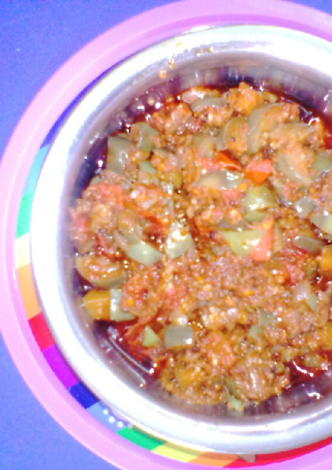 கத்தரிக்காய் தக்காளி வதக்கல் செய்முறை முக்கிய புகைப்படம்