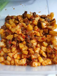 Foto resep Balado (Sambal Goreng) Kentang dan Daging Sapi